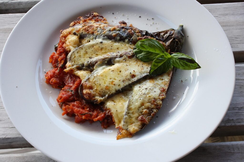Berenjenas gratinadas